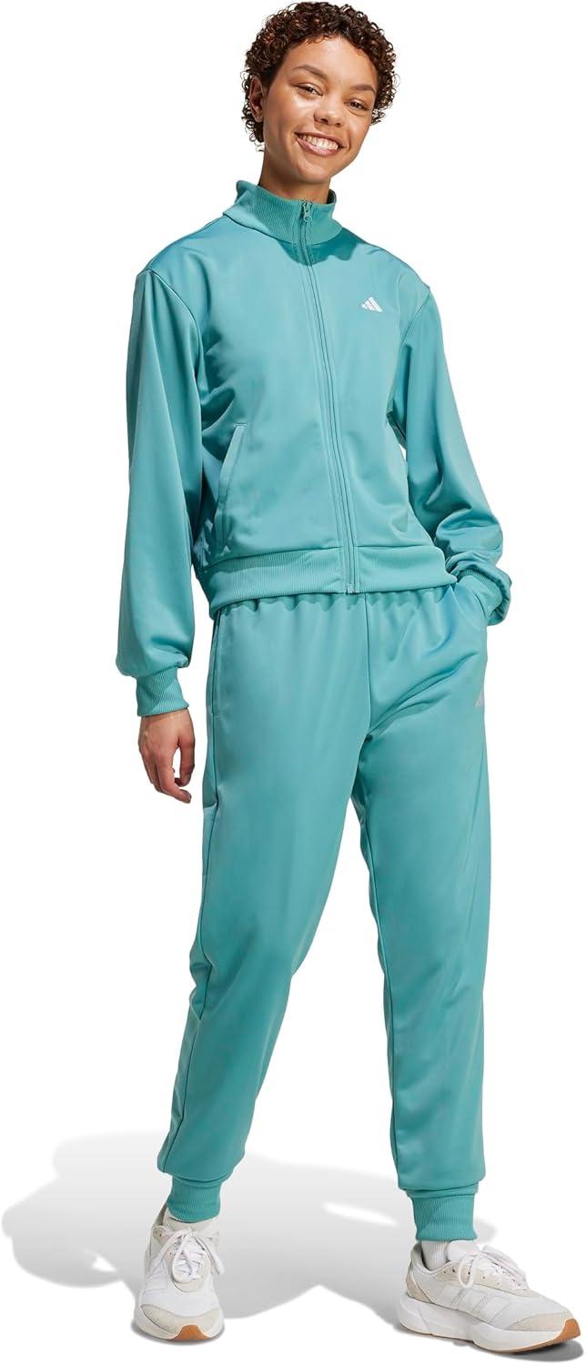 image:imageadidas Womens Essentials Feelcozy Track SuitPowder Teal