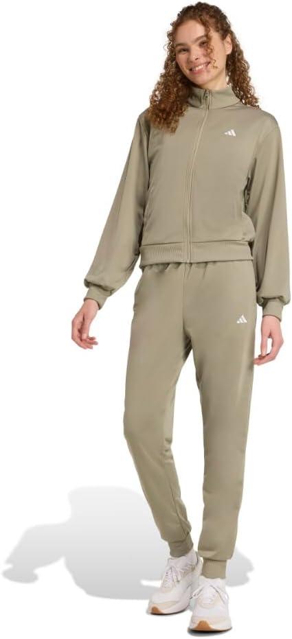 image:imageadidas Womens Essentials Feelcozy Track SuitSilver Pebble