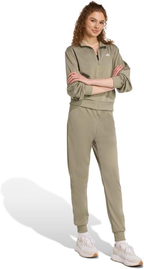 image:imageadidas Womens Essentials Feelcozy Track SuitSilver Pebble