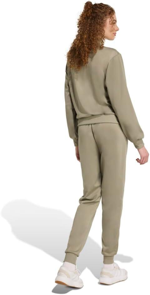 image:imageadidas Womens Essentials Feelcozy Track SuitSilver Pebble