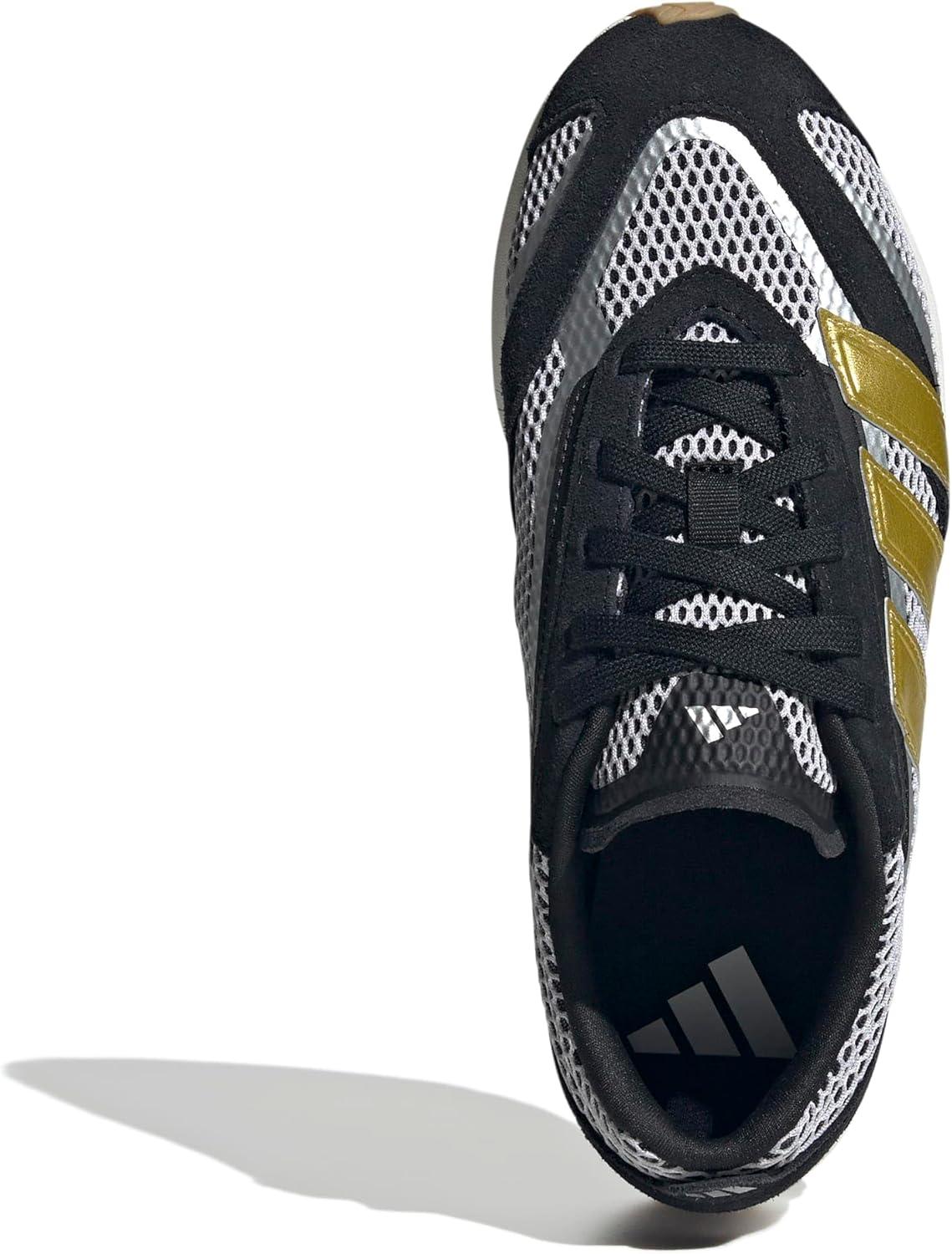 image:imageadidas Womens Lightblaze LpBlackGold MetallicSilver Metallic