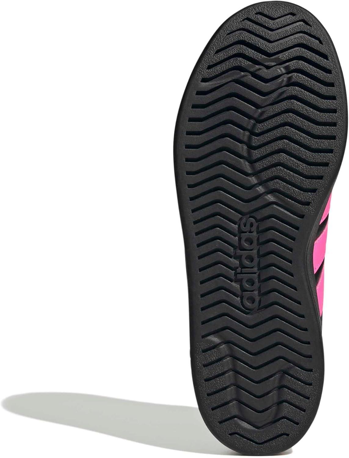 image:imageadidas Womens Streettalk Lace Up Sneakers Shoes Casual BlackBlackLucid PinkBlack