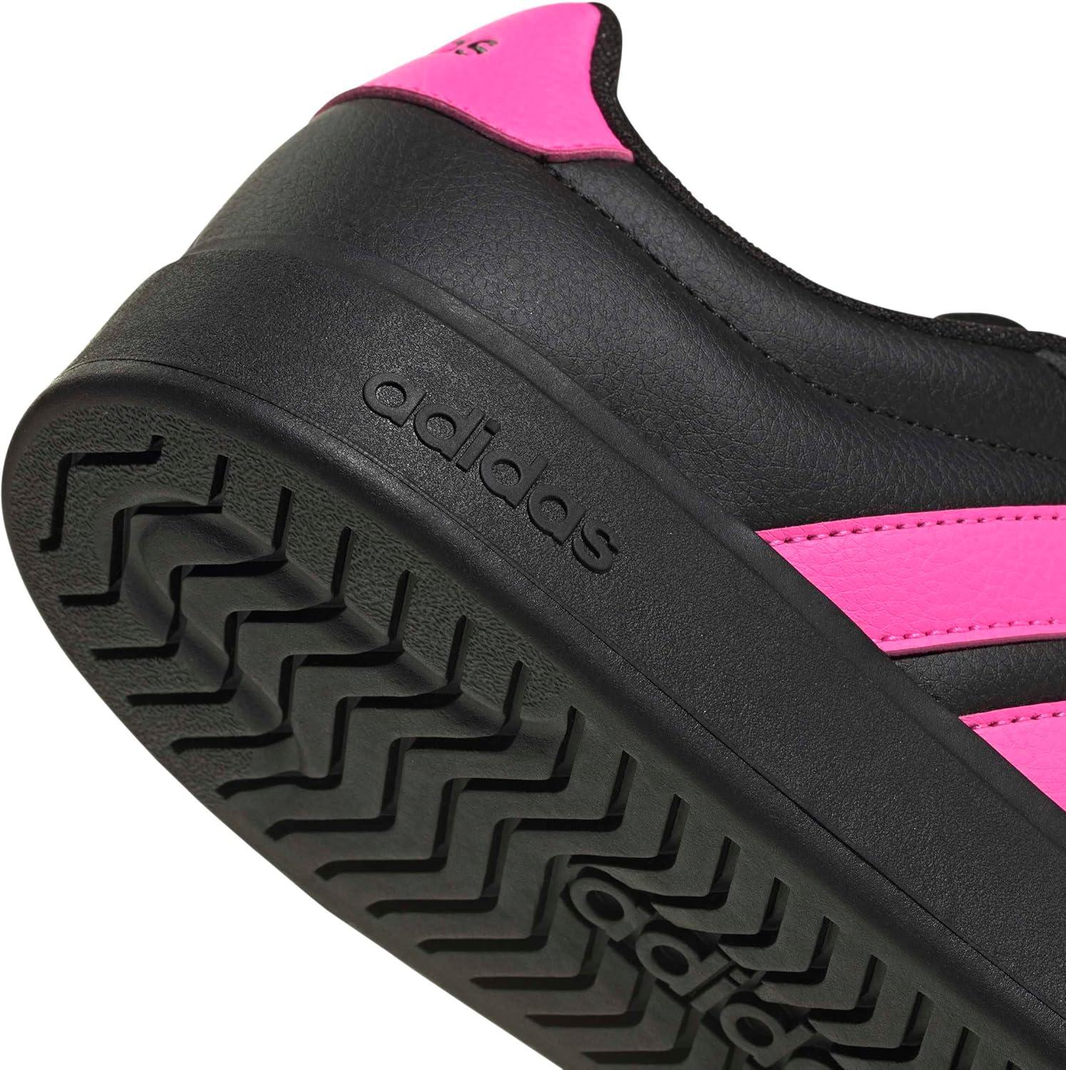image:imageadidas Womens Streettalk Lace Up Sneakers Shoes Casual BlackBlackLucid PinkBlack