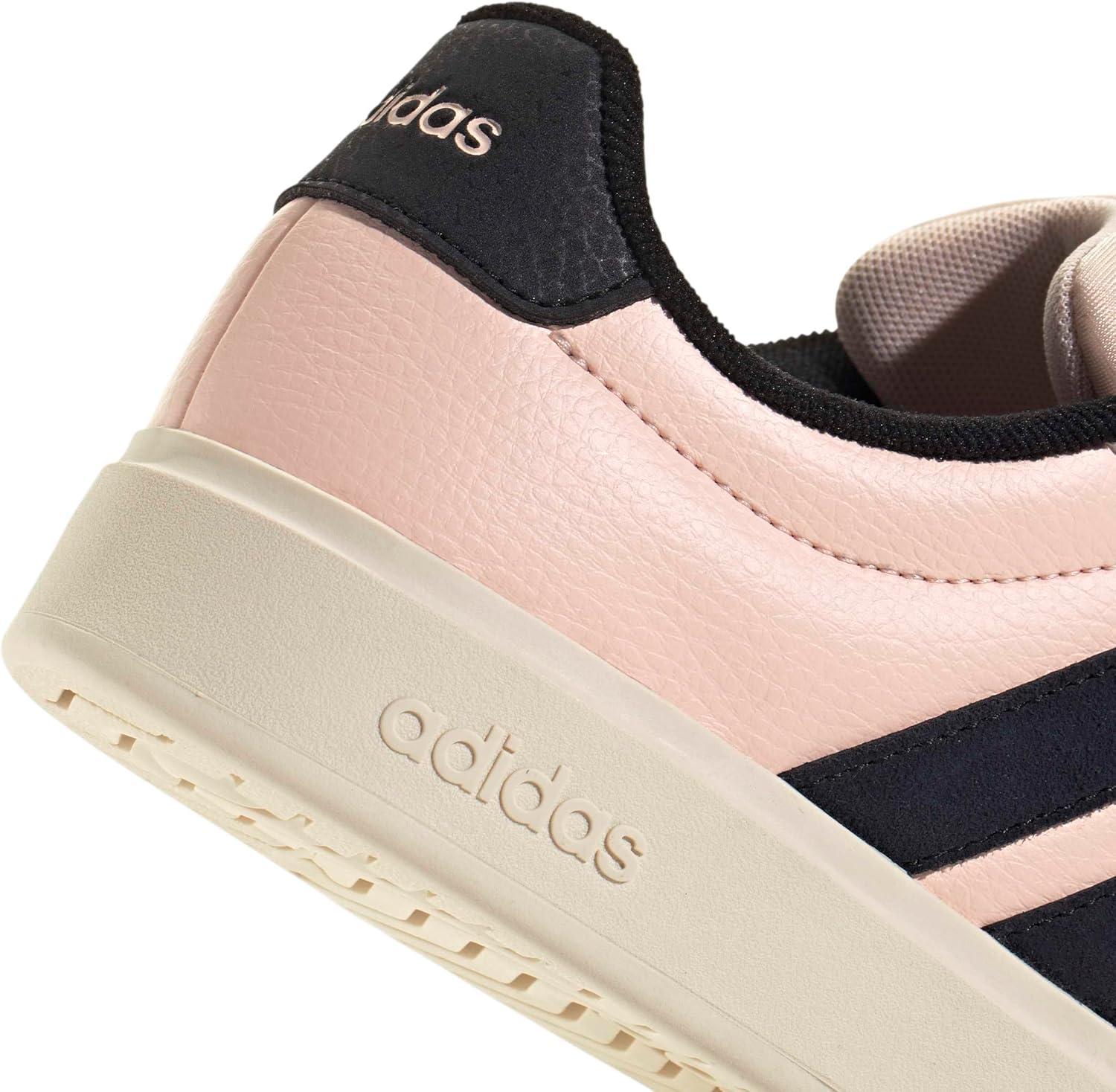 image:imageadidas Womens Streettalk Lace Up Sneakers Shoes Casual BlackBlush PinkBlackWonder White