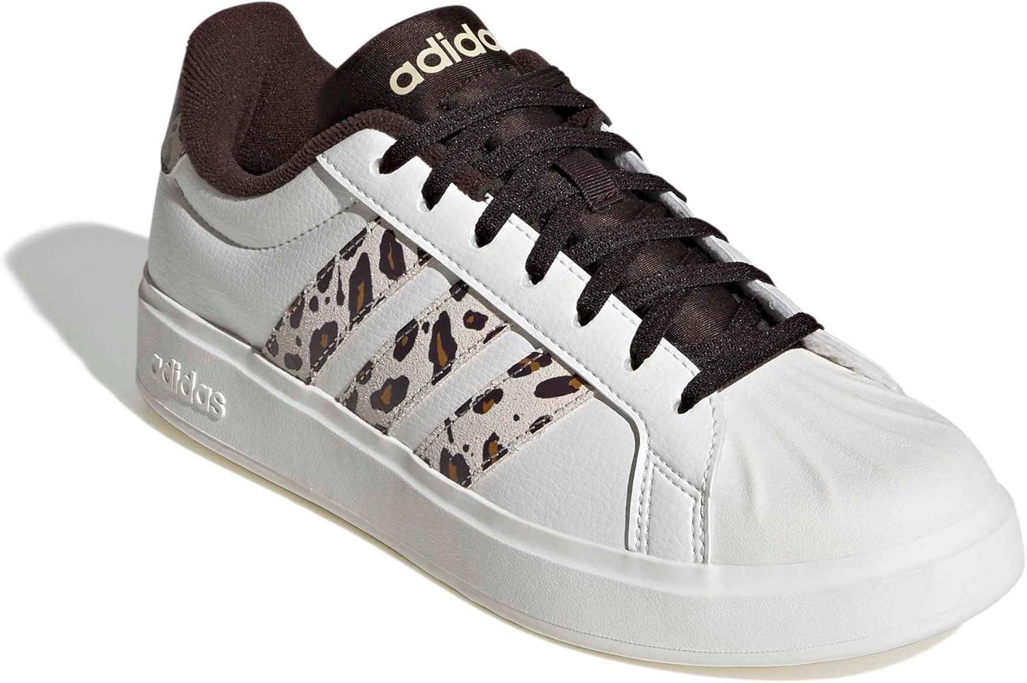 image:imageadidas Womens Streettalk Lace Up Sneakers Shoes Casual BlackWhite