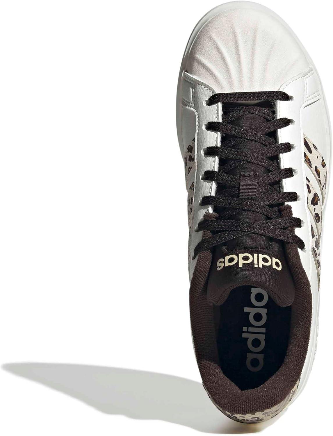 image:imageadidas Womens Streettalk Lace Up Sneakers Shoes Casual BlackWhite