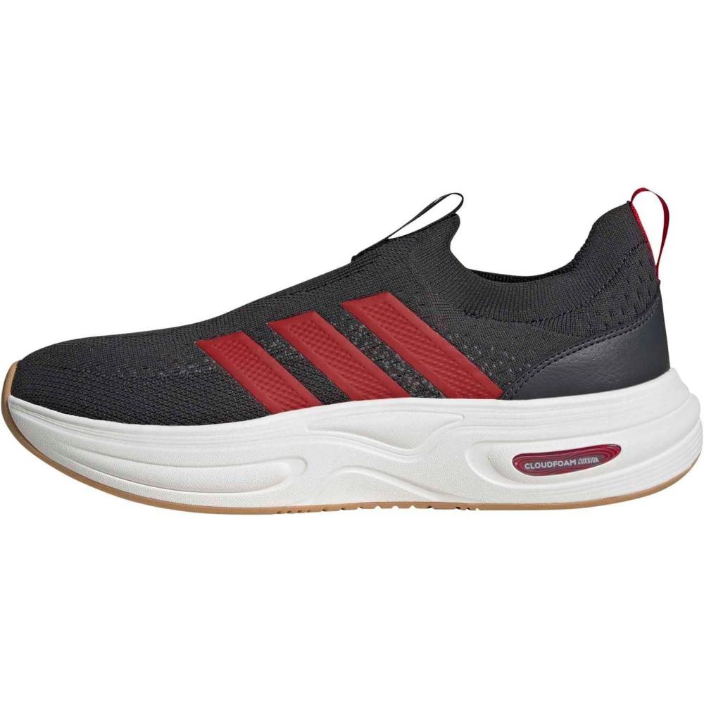 image:imageadidas Mens Cloudfoam Cuxxion SockCarbonBetter ScarletWhite