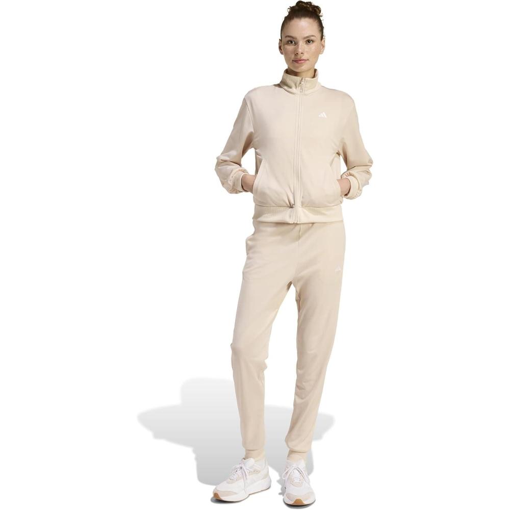 image:imageadidas Womens Essentials Feelcozy Track SuitCrystal Linen