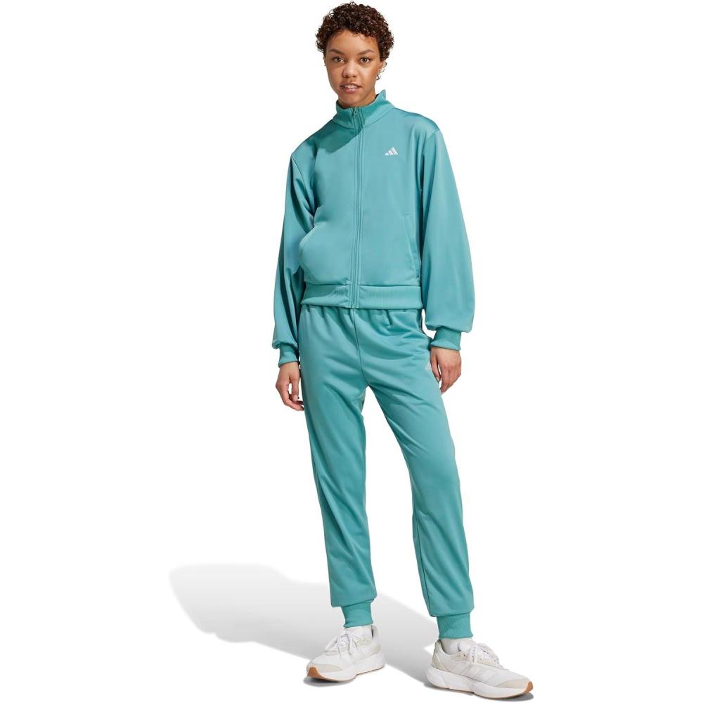 image:imageadidas Womens Essentials Feelcozy Track SuitPowder Teal