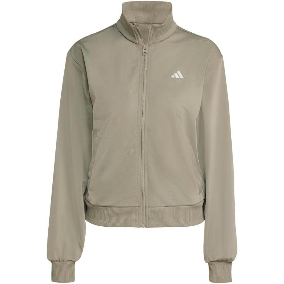 image:imageadidas Womens Essentials Feelcozy Track SuitSilver Pebble