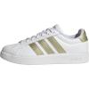 White/Gold Metallic/White