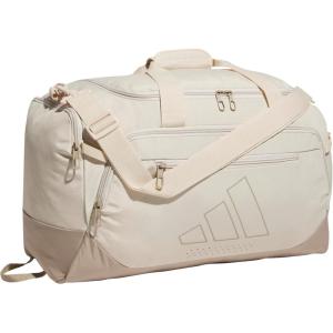 adidas Defender 5 Duffel Bag – Premium Duffle for Sports, Gym & Travel(Crystal Linen Beige/Trace Khaki)