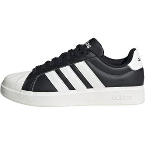 adidas Womens Streettalk Lace Up Sneakers Shoes Casual – Black(Black/White/Black)