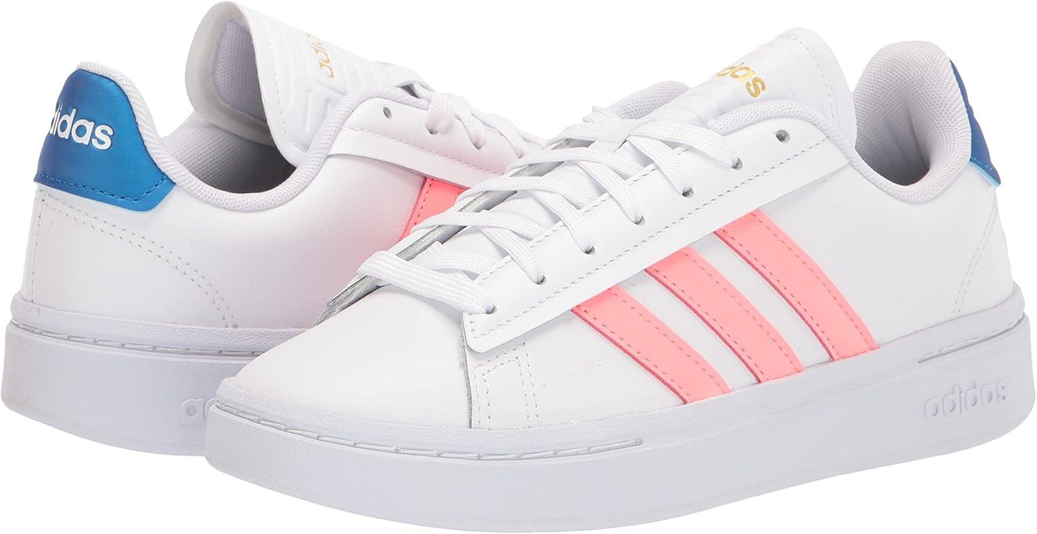 image:imageAdidas Womens Grand Court Alpha 00sWhiteAcid RedBlrume