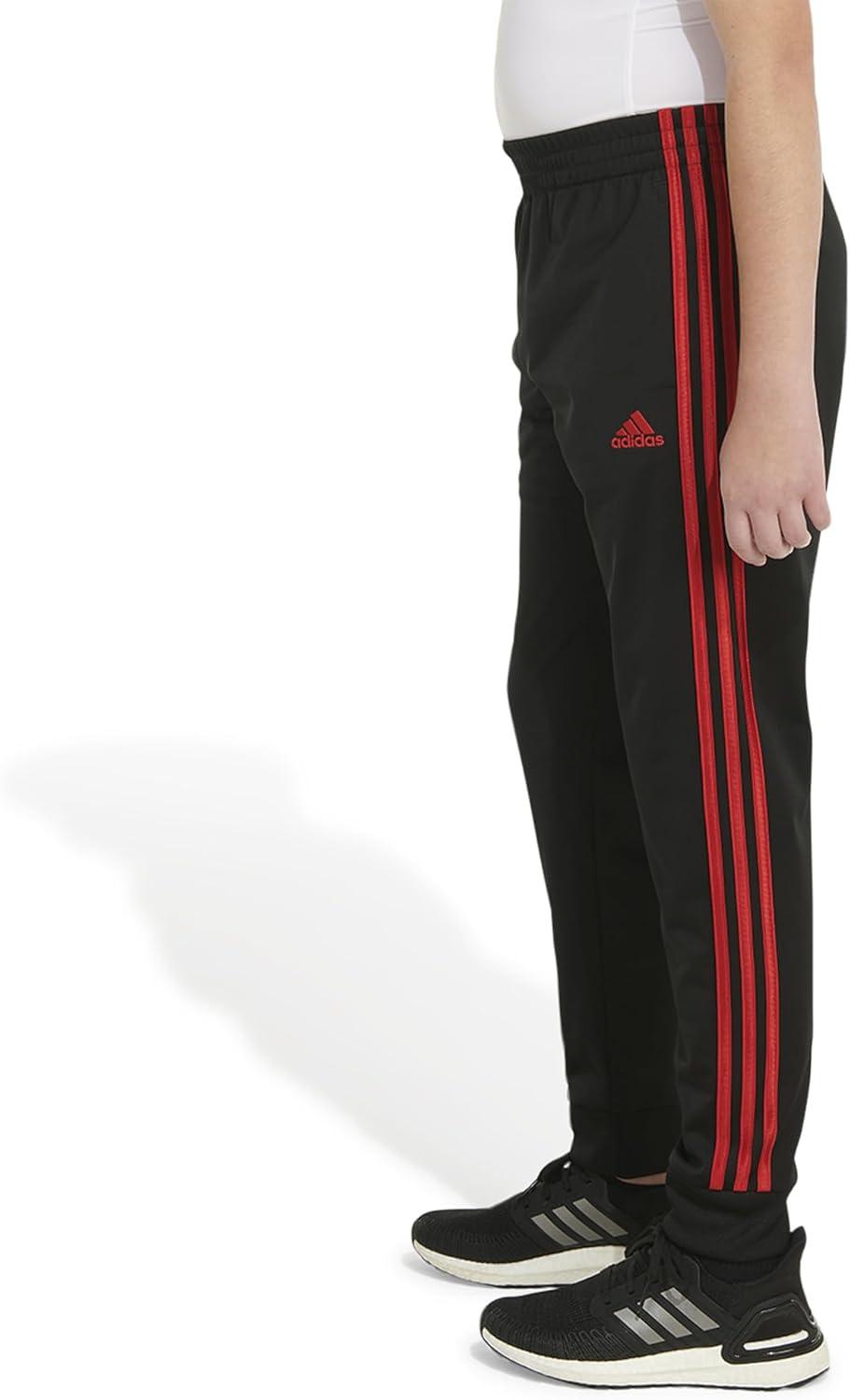 image:imageadidas Boys Tricot CLR Joggers 21 ToddlerLittle KidsBlack Red Core