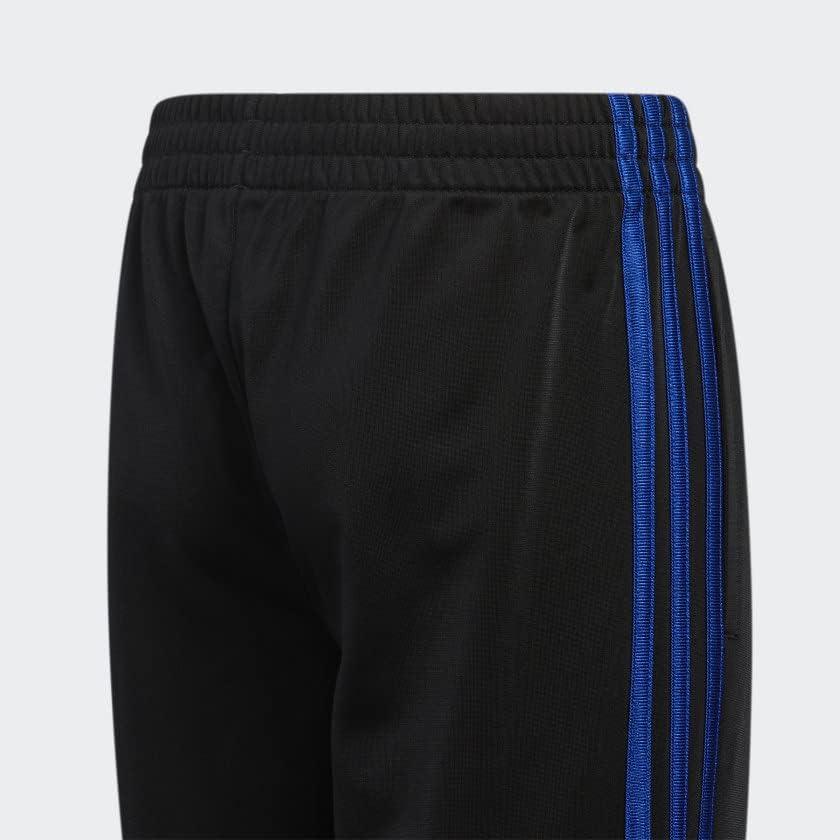 image:imageadidas Boys Tricot CLR Joggers 21 ToddlerLittle KidsBlack With Bold Blue