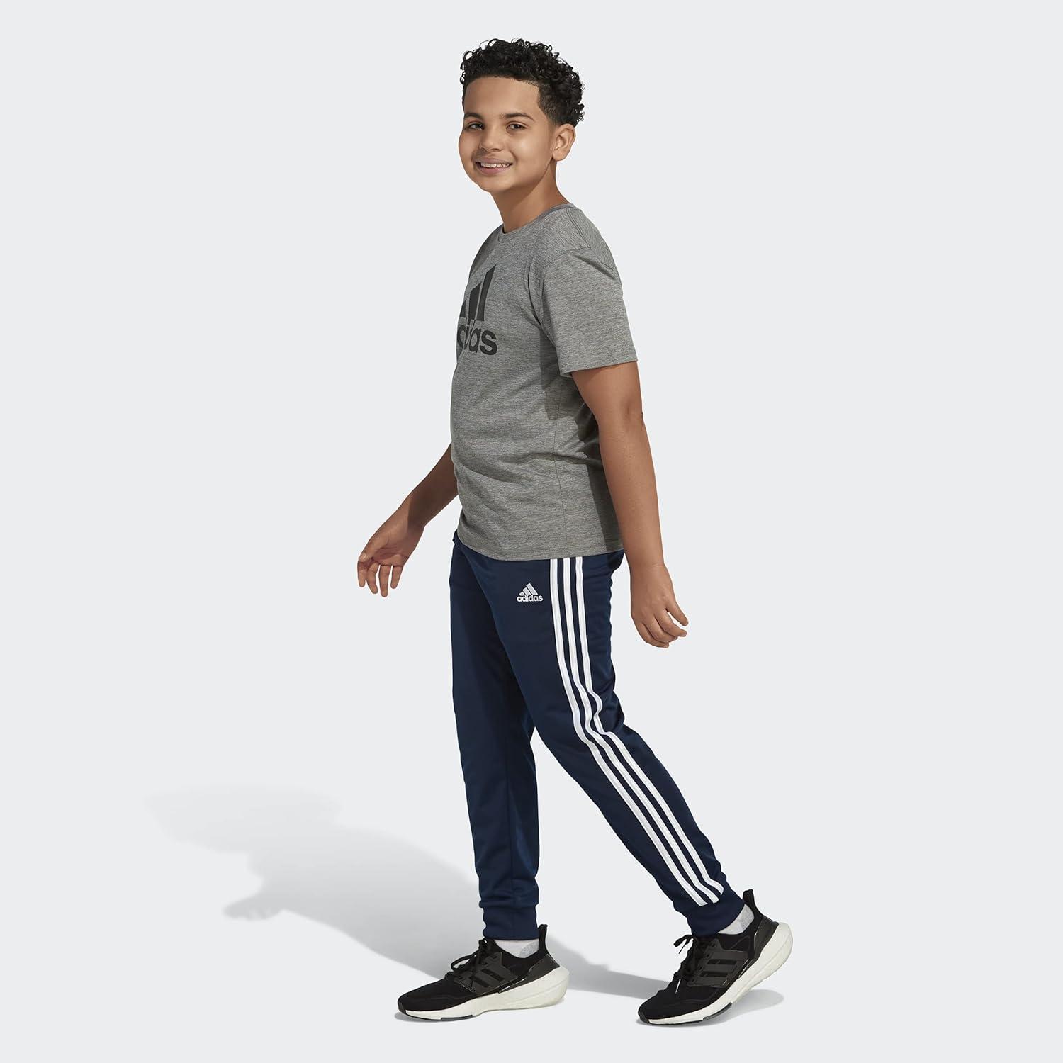 image:imageadidas Boys Tricot CLR Joggers 21 ToddlerLittle KidsCollegiate Navy