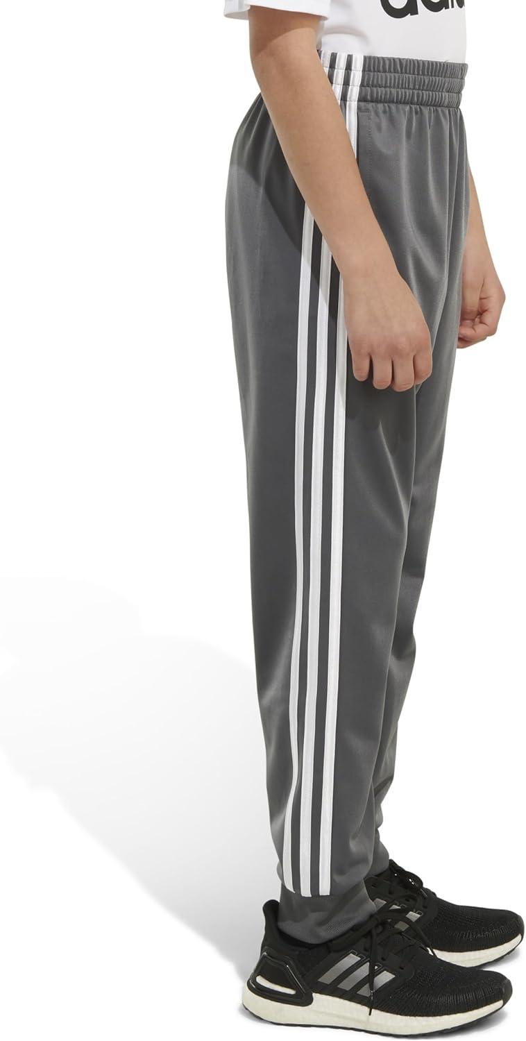image:imageadidas Boys Tricot CLR Joggers 21 ToddlerLittle KidsDark Grey Five