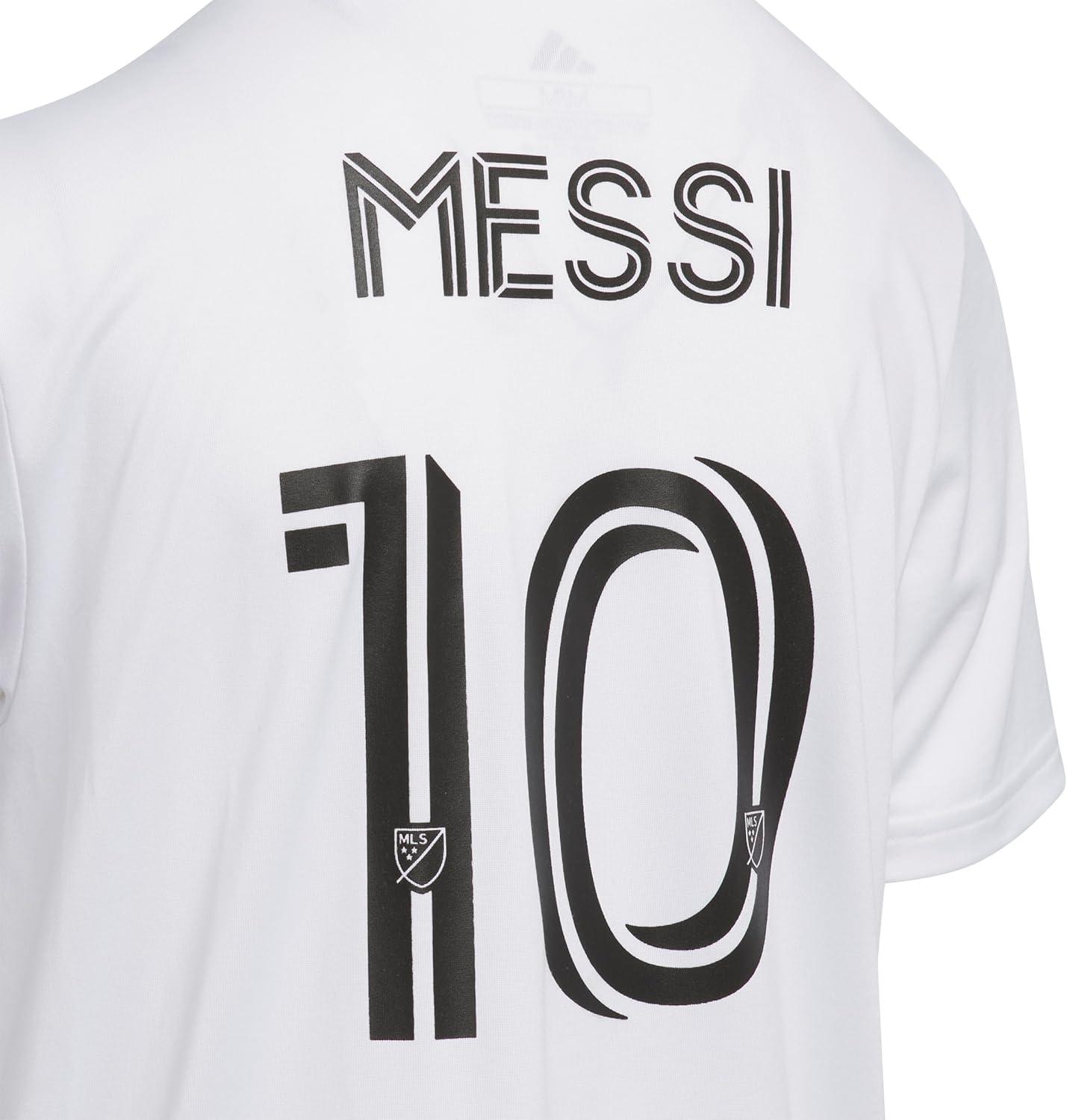 image:imageAdidas MLS Unisex Kids Inter Miami Cf Messi Fan JerseyWhite