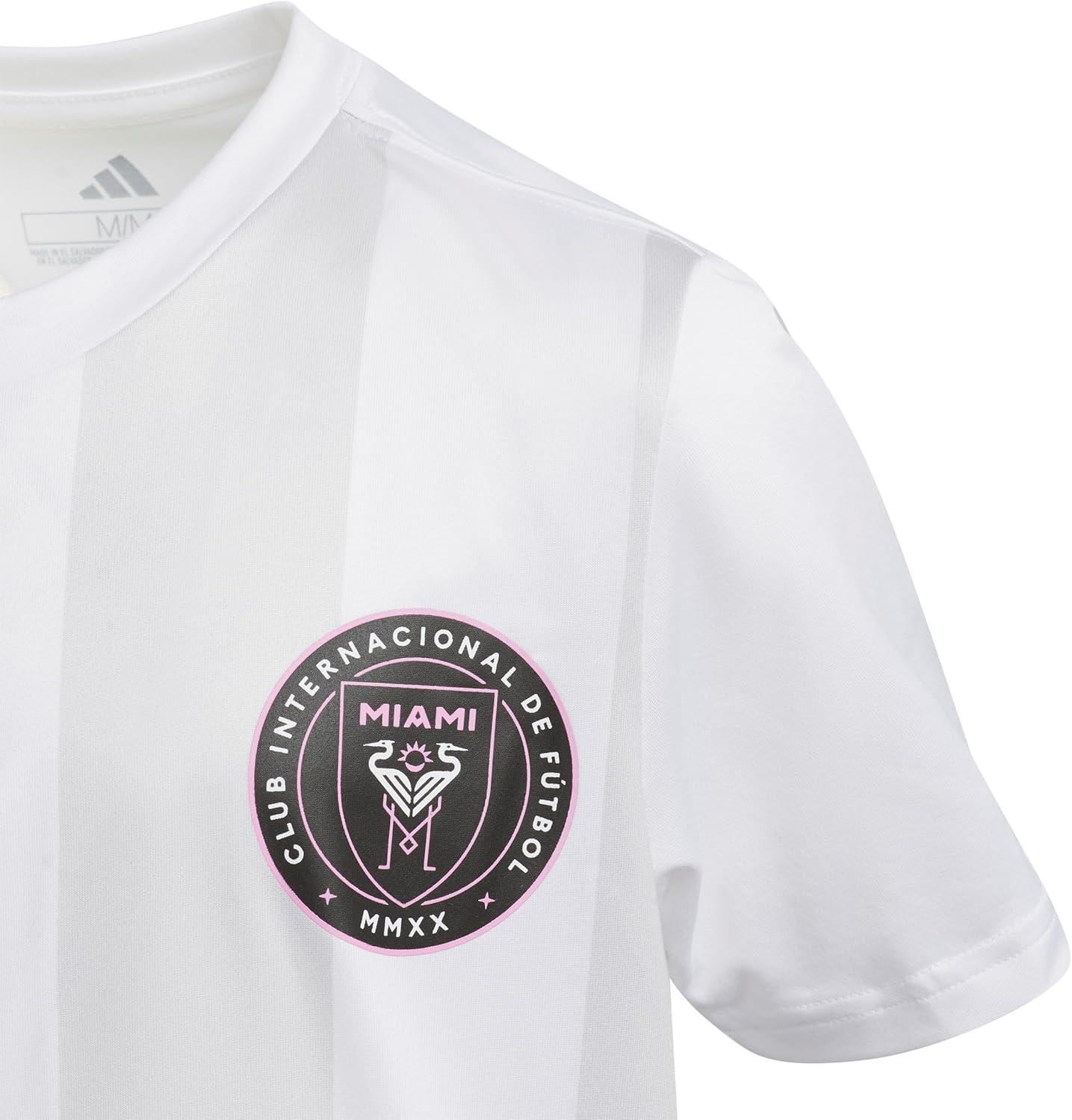 image:imageAdidas MLS Unisex Kids Inter Miami Cf Messi Fan JerseyWhite