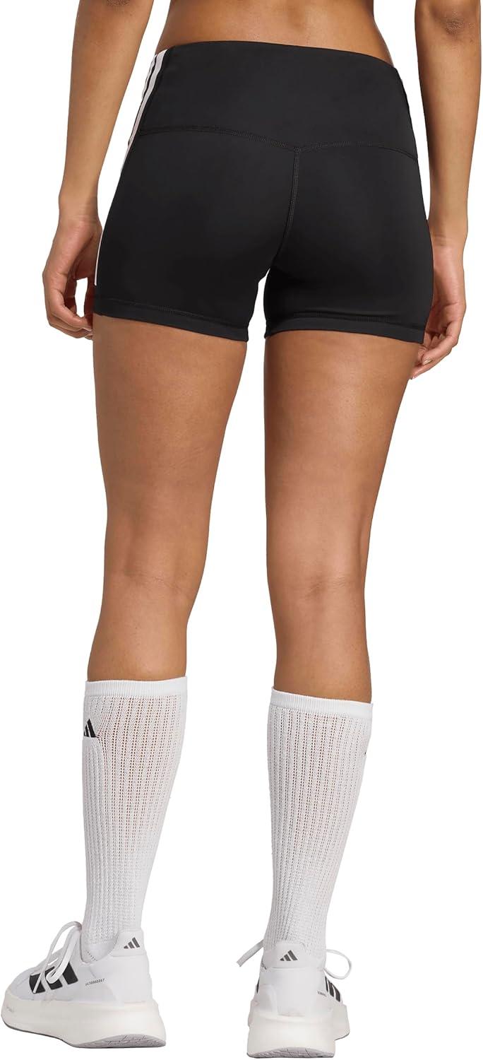 image:imageadidas Womens 3Stripes Volleyball ShortsBlack