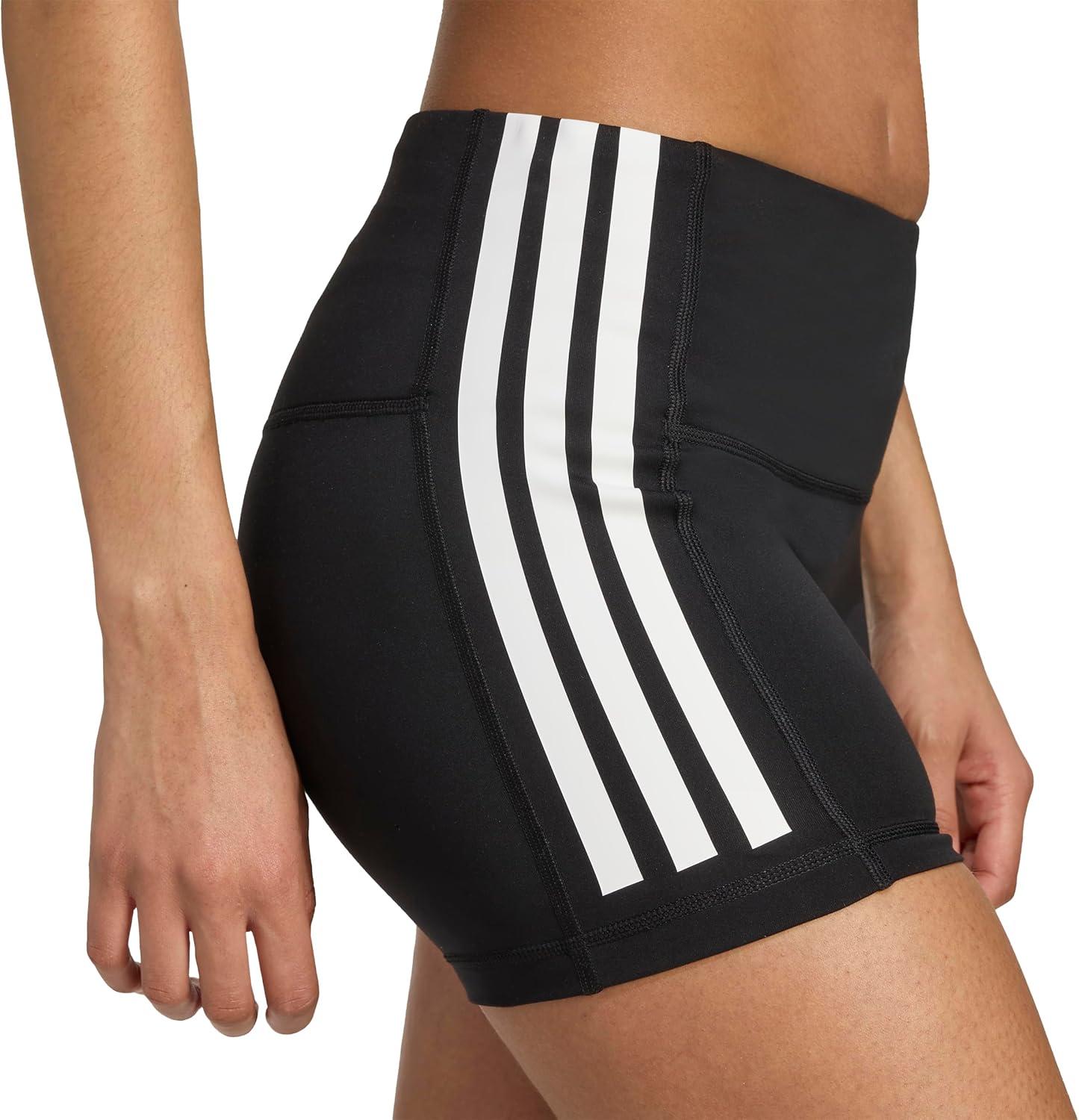image:imageadidas Womens 3Stripes Volleyball ShortsBlack