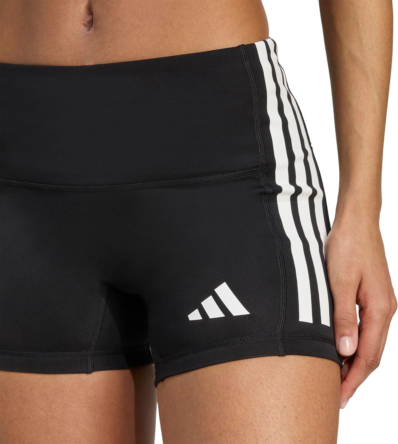 image:imageadidas Womens 3Stripes Volleyball ShortsBlack