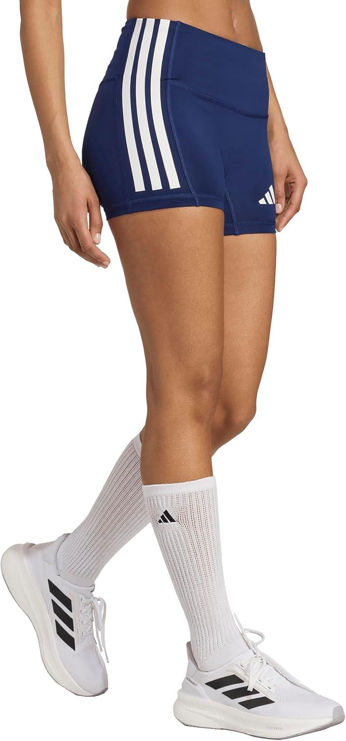 image:imageadidas Womens 3Stripes Volleyball ShortsTeam Navy Blue