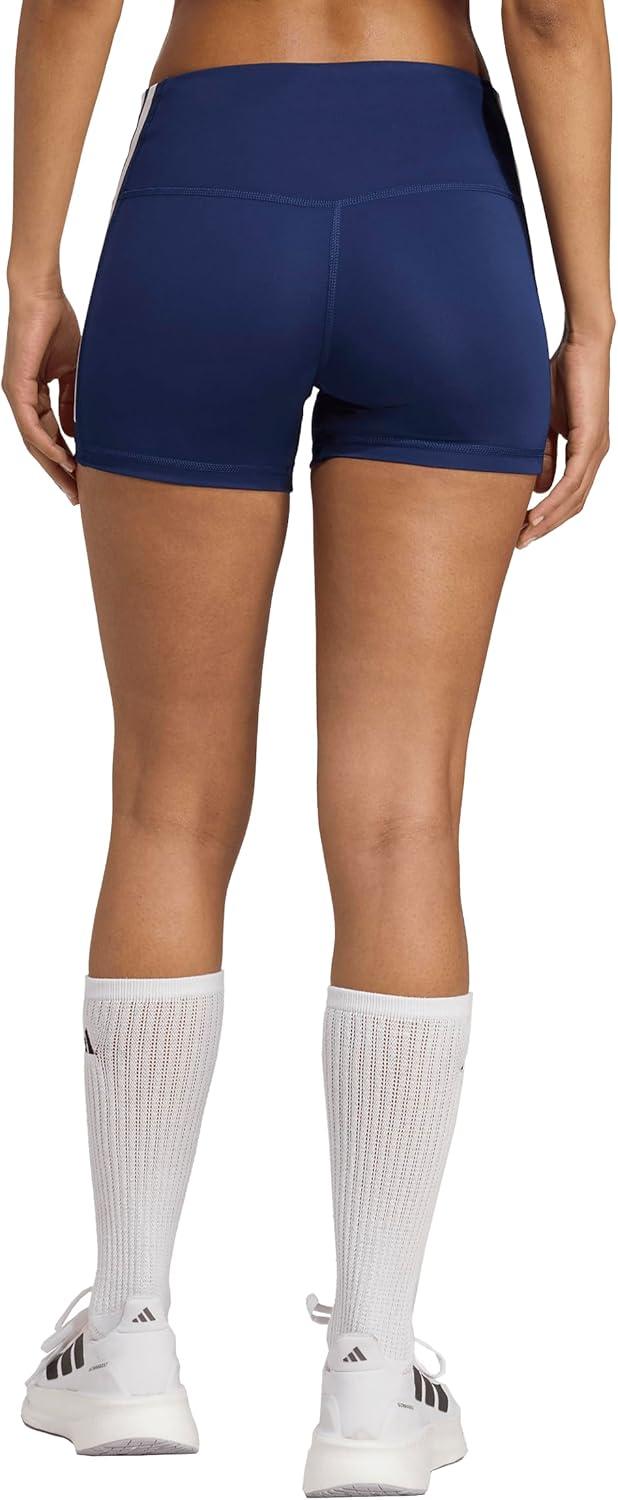 image:imageadidas Womens 3Stripes Volleyball ShortsTeam Navy Blue
