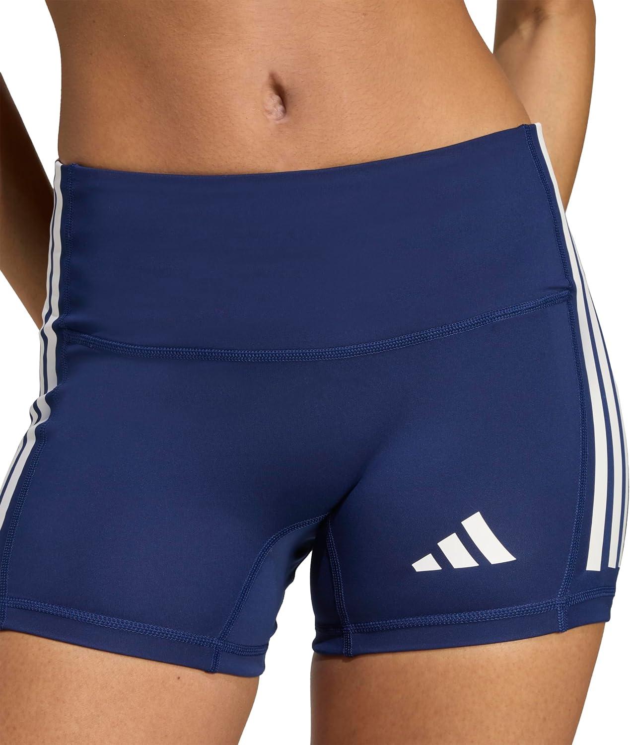 image:imageadidas Womens 3Stripes Volleyball ShortsTeam Navy Blue