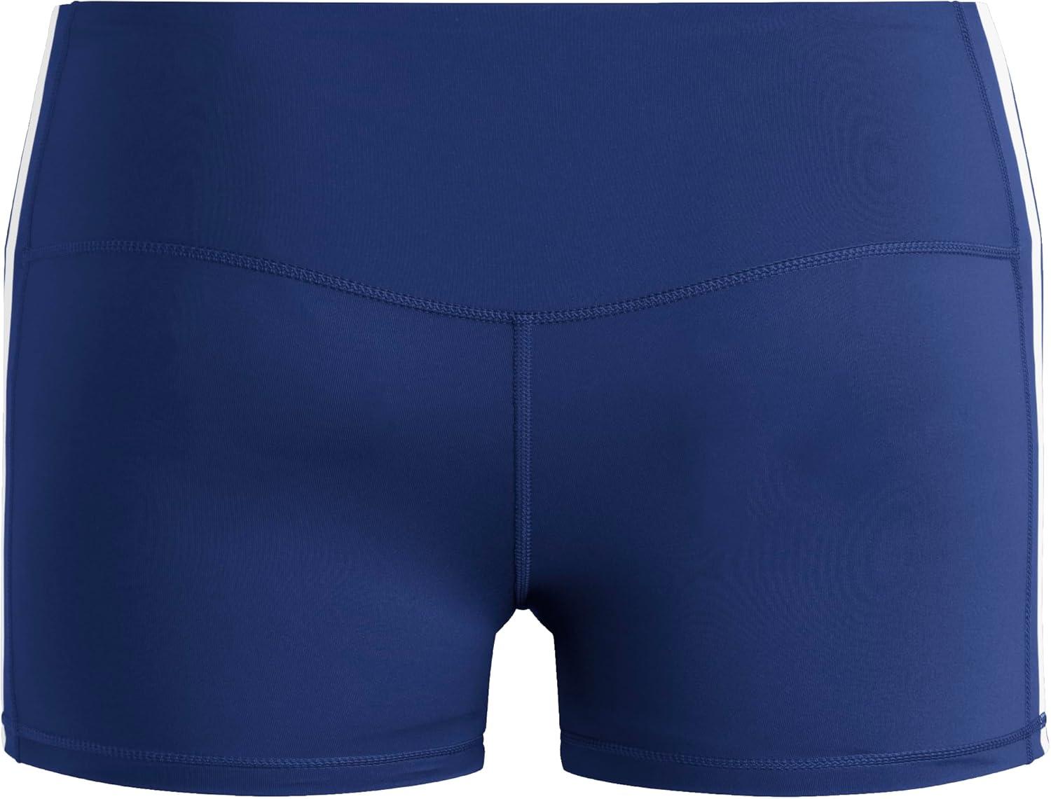 image:imageadidas Womens 3Stripes Volleyball ShortsTeam Navy Blue