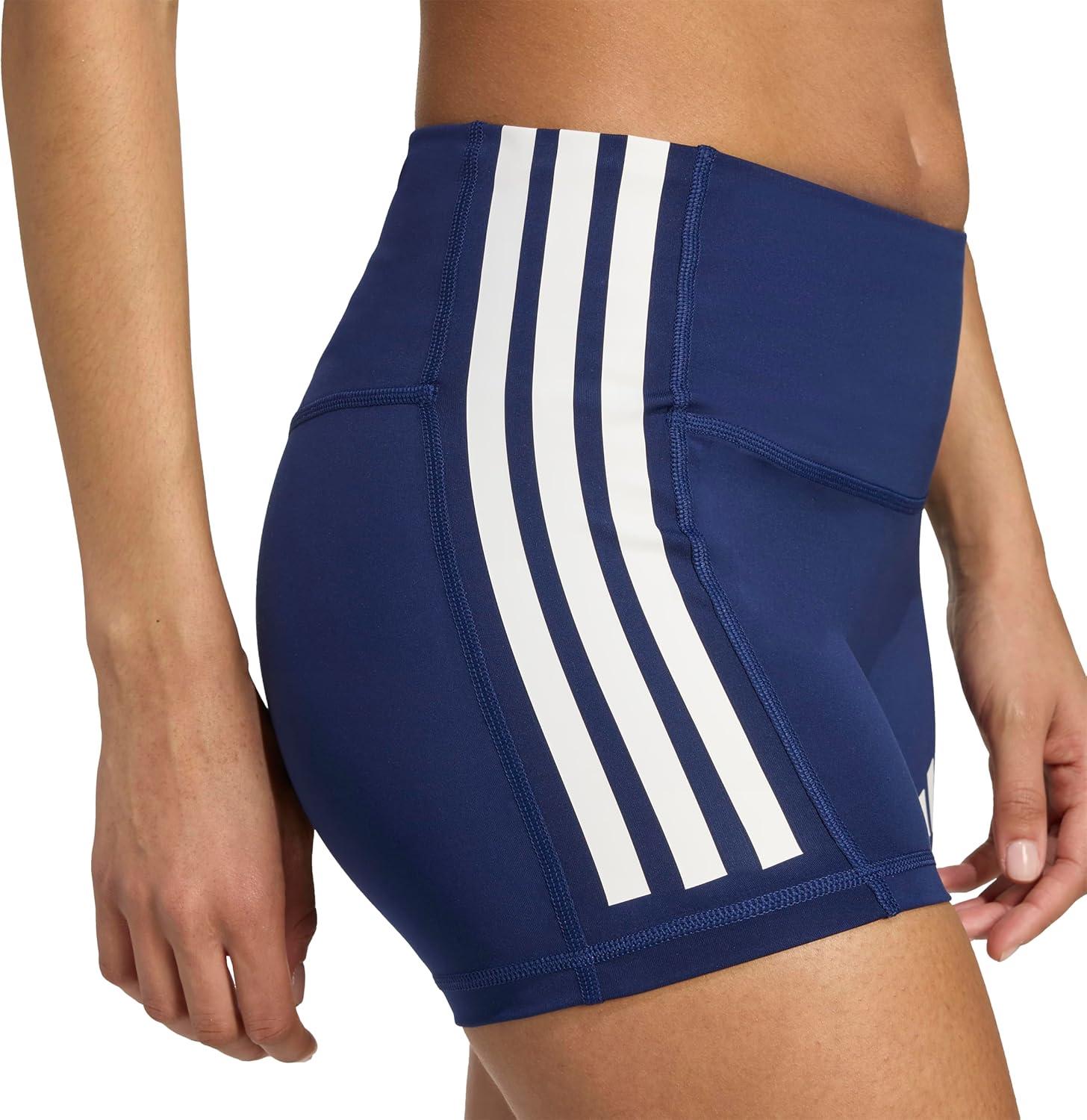 image:imageadidas Womens 3Stripes Volleyball ShortsTeam Navy Blue