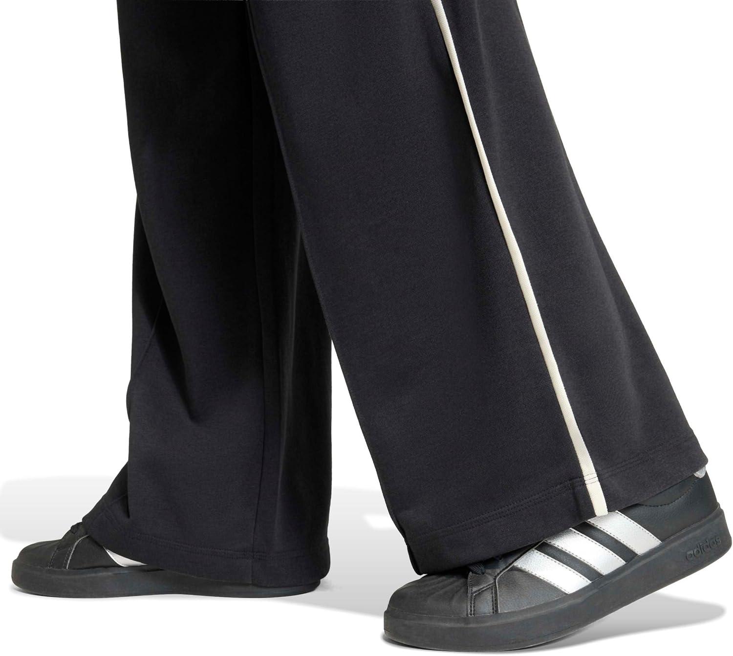 image:imageadidas Womens Seasonal Essentials Colorpop with Embroidered Graphic PantsBlackOff White