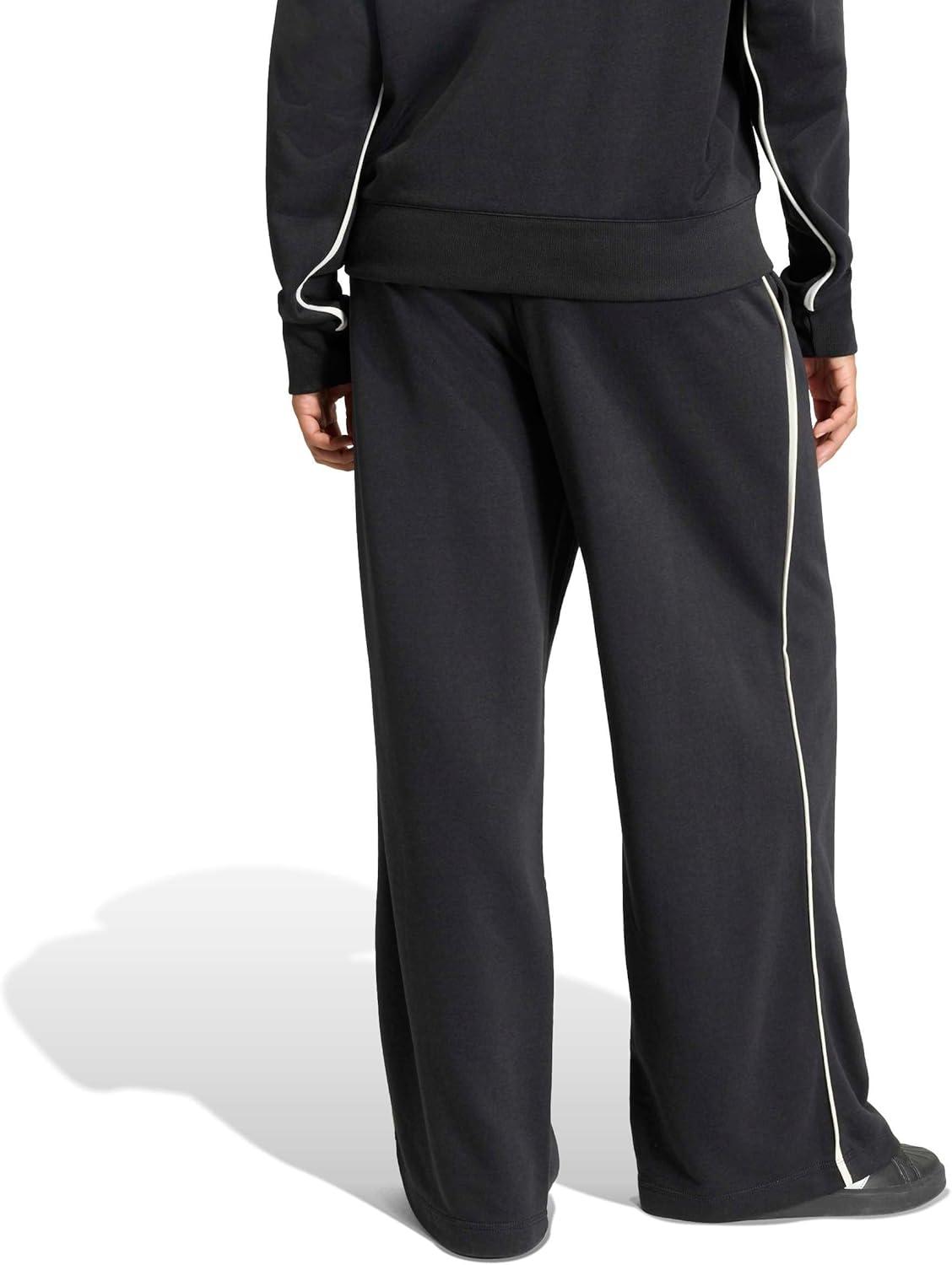 image:imageadidas Womens Seasonal Essentials Colorpop with Embroidered Graphic PantsBlackOff White