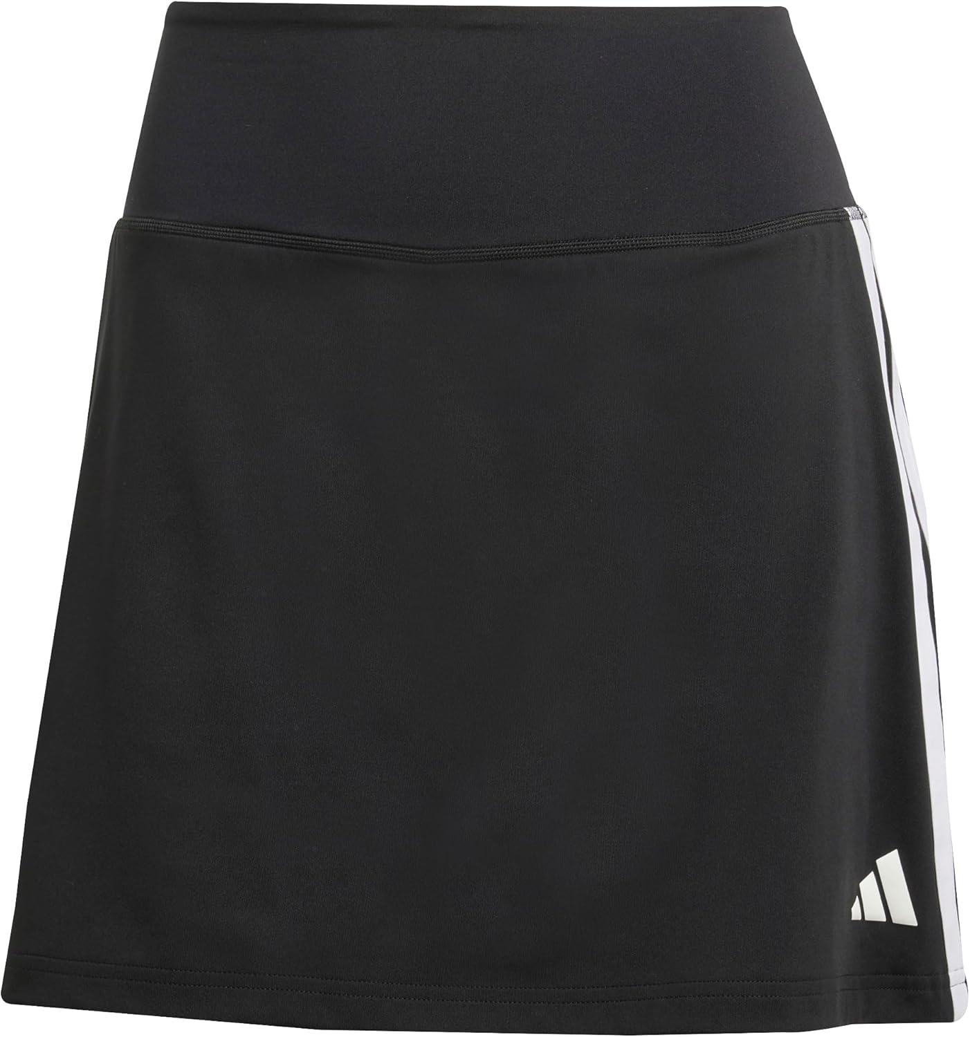 image:imageadidas Womens Train Essentials 3Stripes SkortBlackWhite