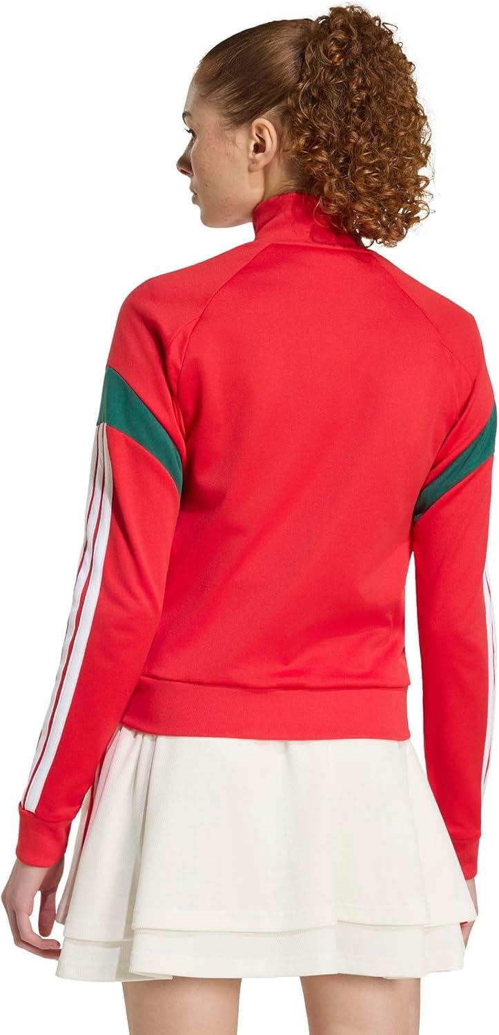 image:imageadidas Womens World Cup ApparelBetter ScarletTeam Dark GreenWhite