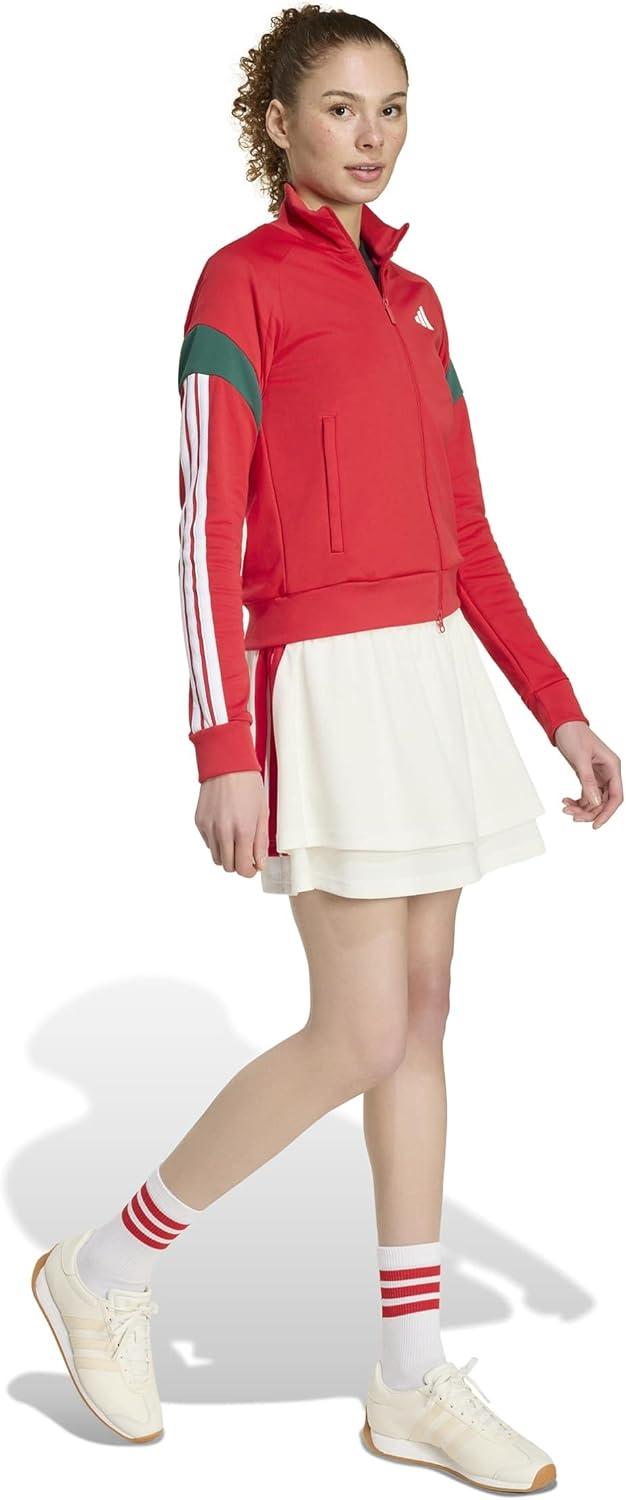 image:imageadidas Womens World Cup ApparelBetter ScarletTeam Dark GreenWhite