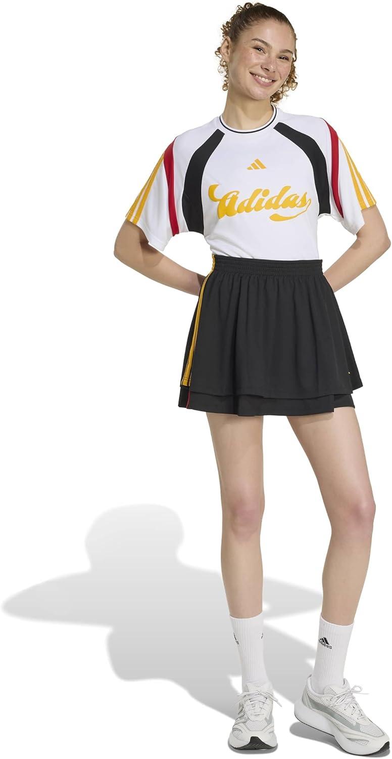 image:imageadidas Womens World Cup ApparelBlackCollegiate GoldTeam Power Red