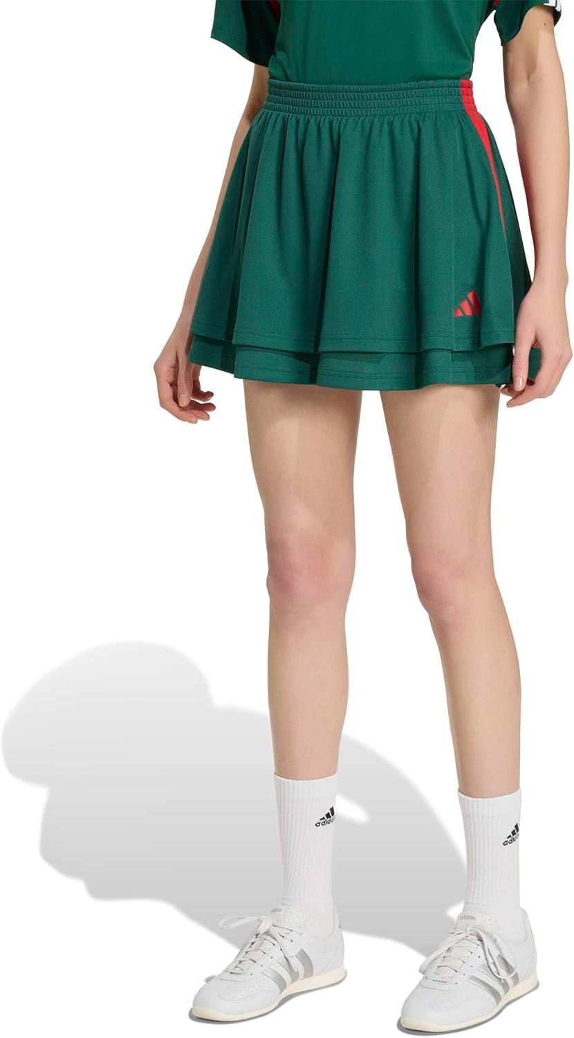 image:imageadidas Womens World Cup ApparelTeam Dark GreenBetter ScarletWhite