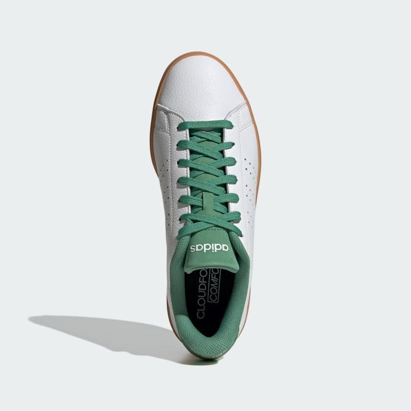 image:imageadidas Kids Advantage 2 SneakersCore WhitePreloved GreenPreloved G