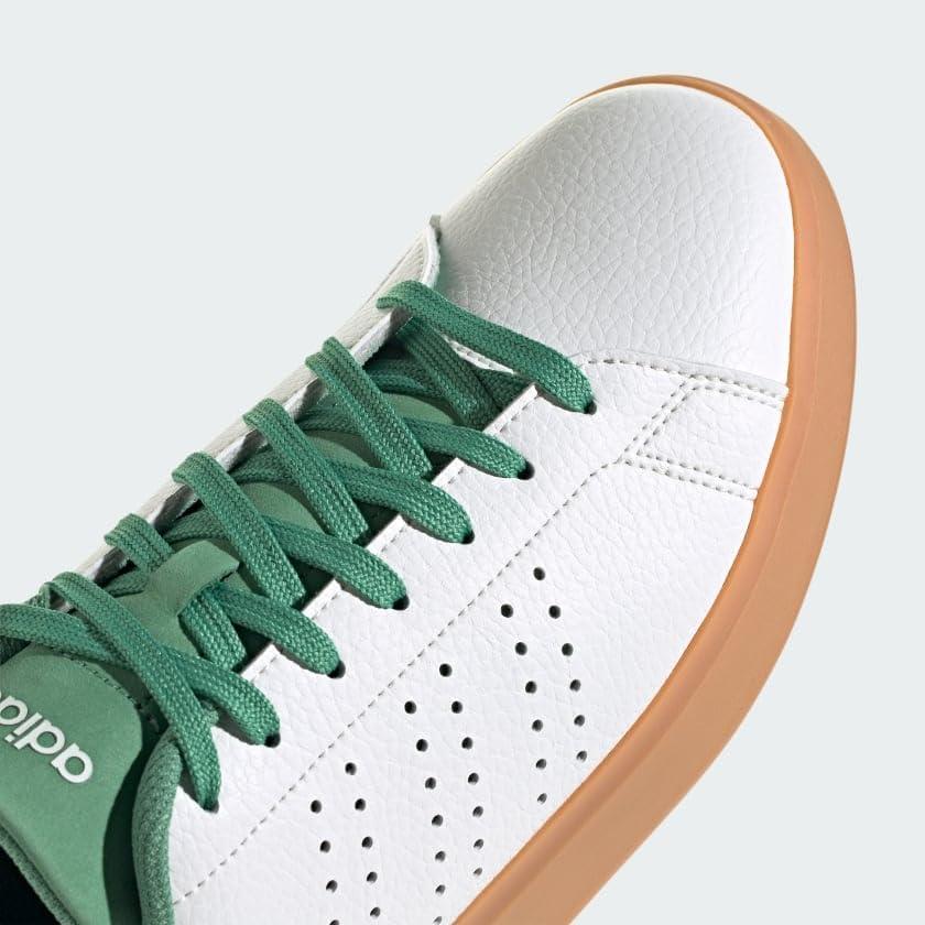 image:imageadidas Kids Advantage 2 SneakersCore WhitePreloved GreenPreloved G