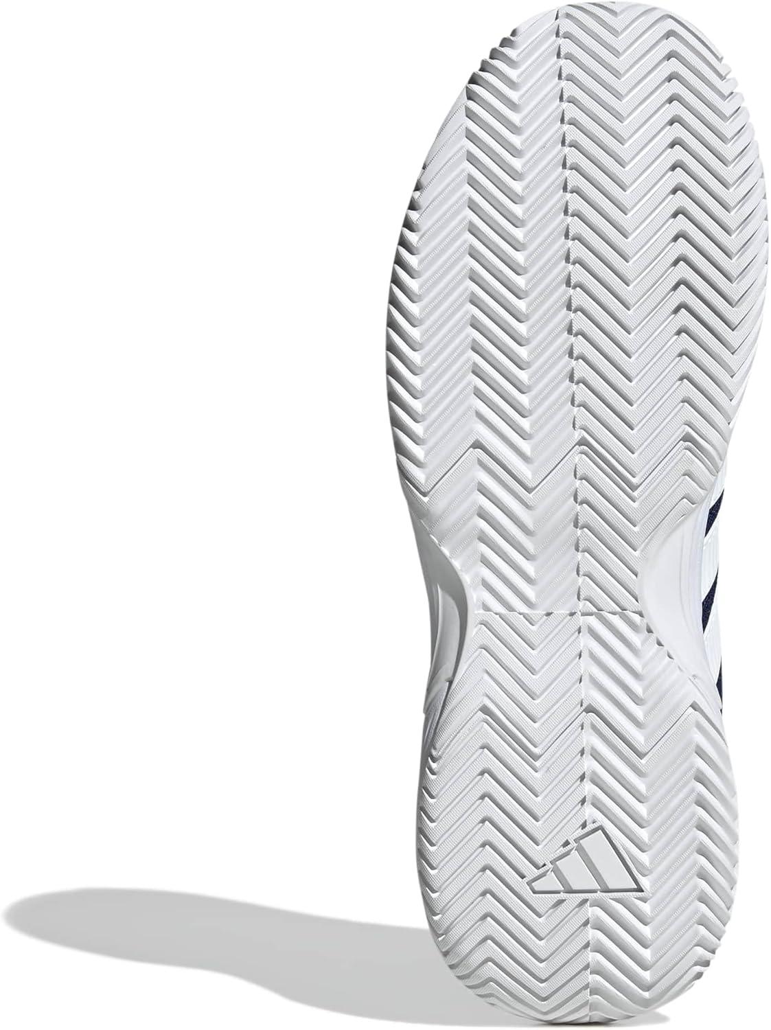 image:imageadidas Mens Gamecourt 2 Tennis ShoesDark BlueWhiteCyber Metallic