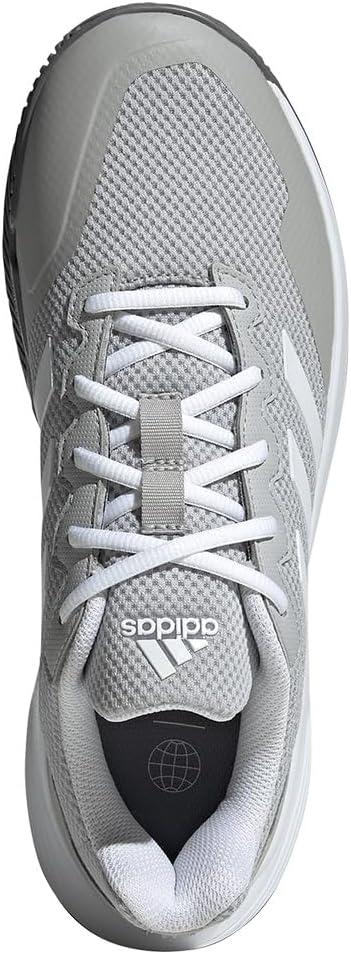 image:imageadidas Mens Gamecourt 2 Tennis ShoesGreyWhiteGrey