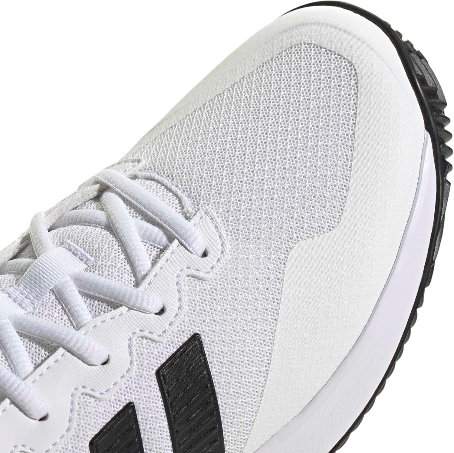 image:imageadidas Mens Gamecourt 2 Tennis ShoesWhiteCore BlackSilver Metallic