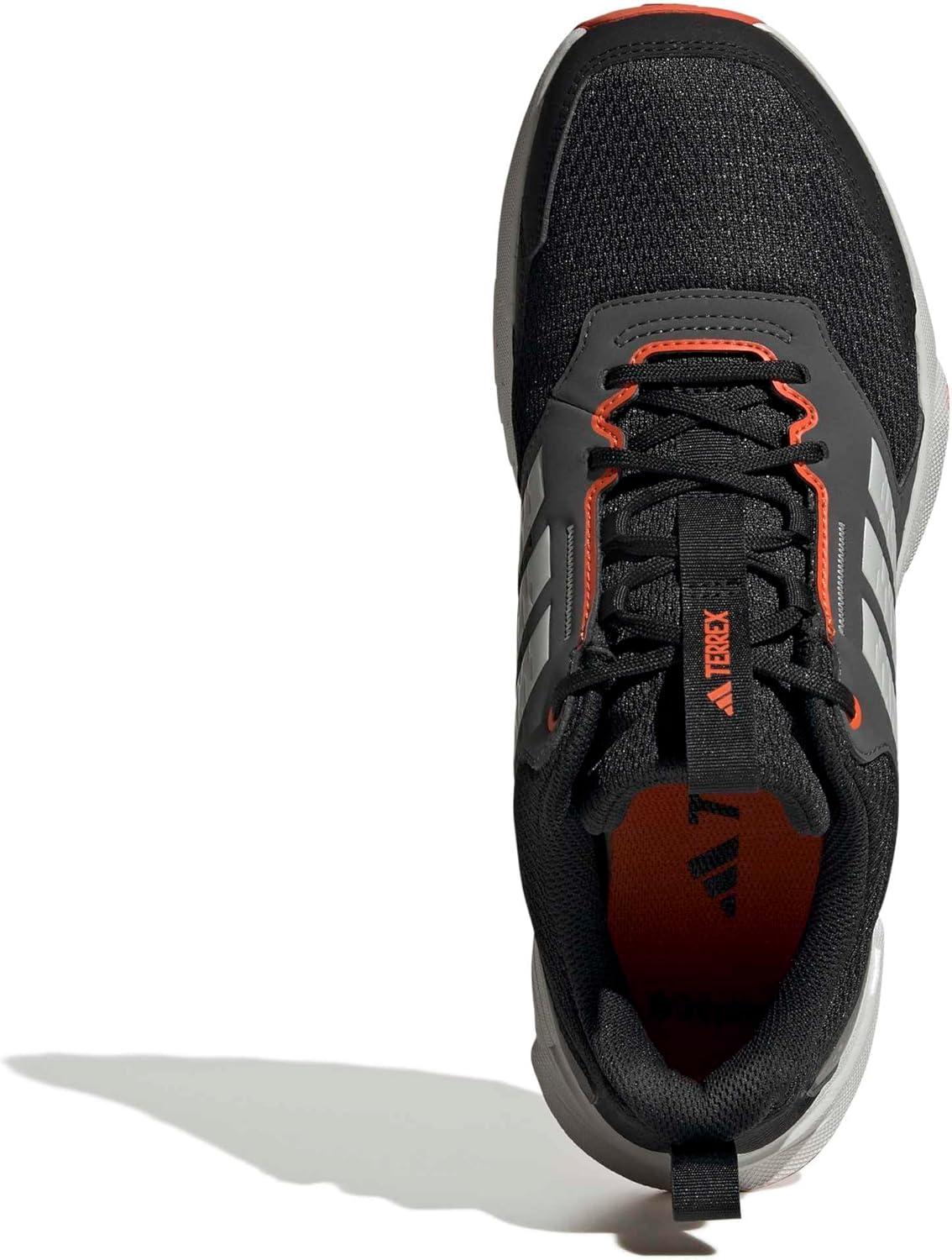image:imageadidas Mens Terrex Tracefinder Trail Running ShoesBlackGreySemi Impact Orange