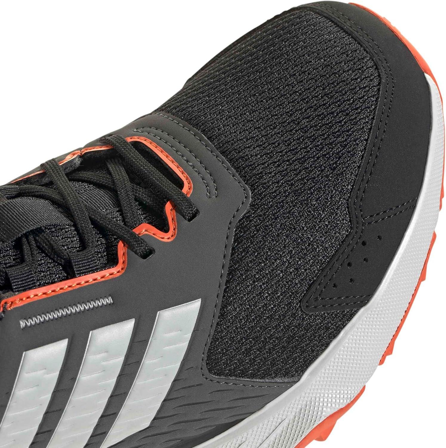 image:imageadidas Mens Terrex Tracefinder Trail Running ShoesBlackGreySemi Impact Orange