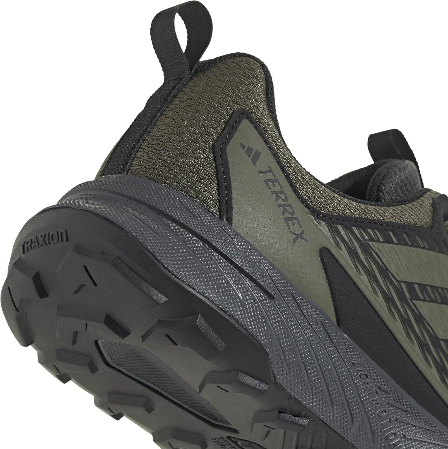 image:imageadidas Mens Terrex Tracefinder Trail Running ShoesOlive StrataOlive StrataSemi Impact Orange