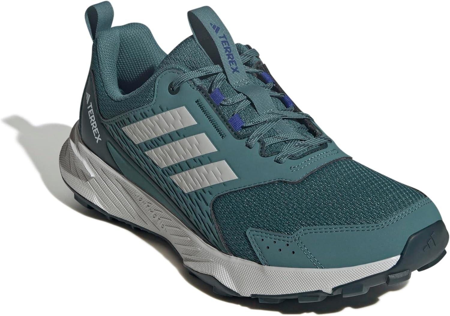 image:imageadidas Mens Terrex Tracefinder Trail Running ShoesPreloved TealGreySemi Lucid Blue