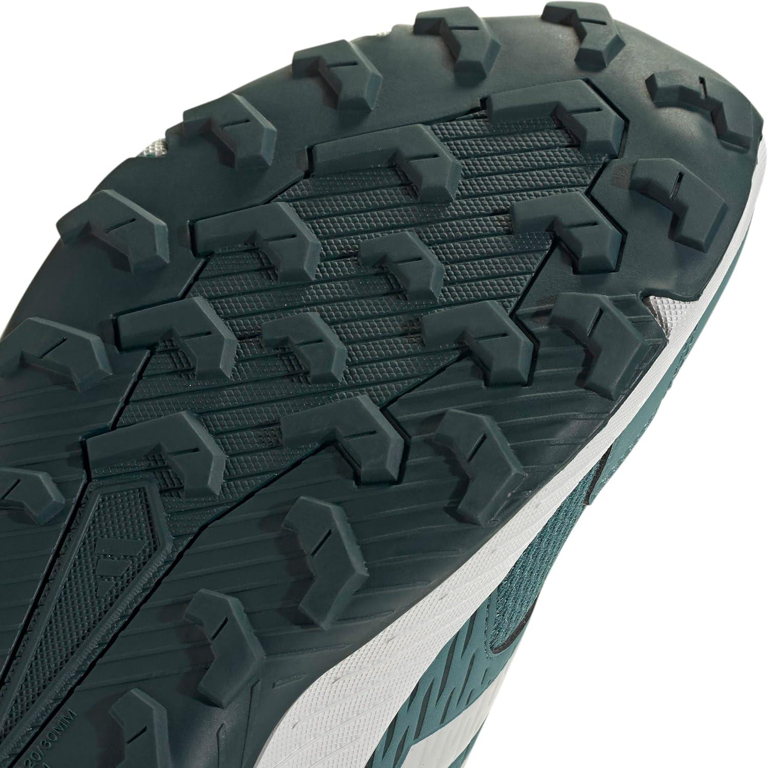 image:imageadidas Mens Terrex Tracefinder Trail Running ShoesPreloved TealGreySemi Lucid Blue