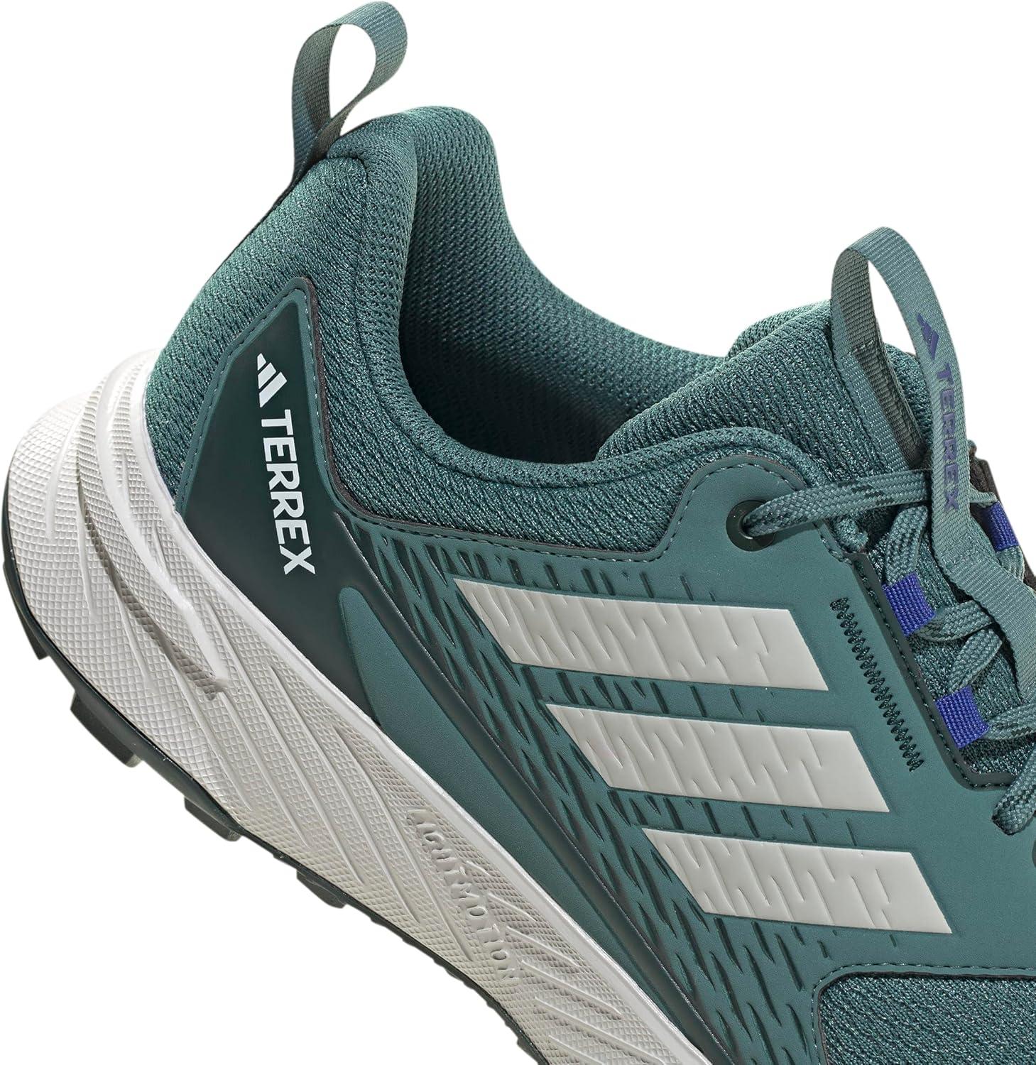 image:imageadidas Mens Terrex Tracefinder Trail Running ShoesPreloved TealGreySemi Lucid Blue